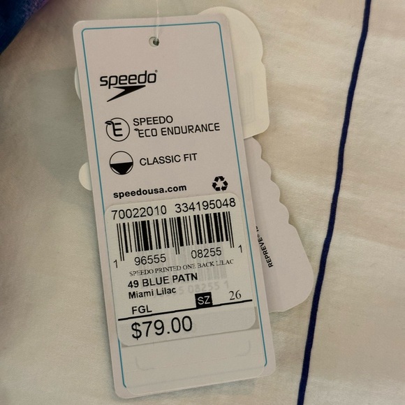 NWT Speedo women’s performance swimsuit, size 0/26 - Picture 4 of 5